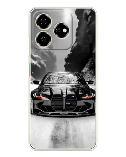 Чехол для ZTE Nubia V60 с картинкой «BMW — акварельный дрифт» Чехол для ZTE Nubia V60 с картинкой «BMW — акварельный дрифт»