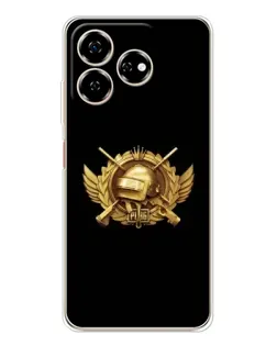Чехол для ZTE Nubia V60 с картинкой «PUBG — оранжевый градиент» Чехол для ZTE Nubia V60 с картинкой «PUBG — оранжевый градиент»