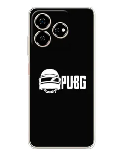 Чехол для ZTE Nubia V60 с картинкой «PUBG — классический лого»