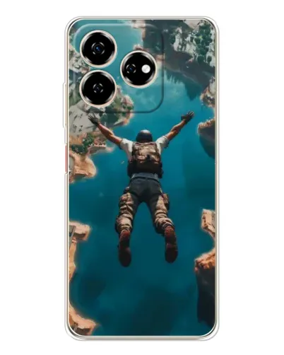 Чехол для ZTE Nubia V60 с картинкой «PUBG — свободное падение» Чехол для ZTE Nubia V60 с картинкой «PUBG — свободное падение»