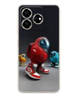 Чехол для ZTE Nubia V60 с картинкой «Among Us — 3D стиль» Чехол для ZTE Nubia V60 с картинкой «Among Us — 3D стиль»