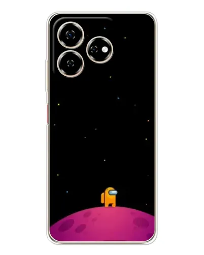 Чехол для ZTE Nubia V60 с картинкой «Одинокий герой на планете» Чехол для ZTE Nubia V60 с картинкой «Одинокий герой на планете»