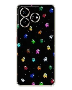 Чехол для ZTE Nubia V60 с картинкой «Экипаж Among Us» Чехол для ZTE Nubia V60 с картинкой «Экипаж Among Us»