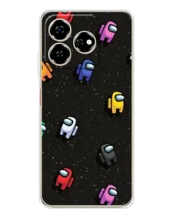 Чехол для ZTE Nubia V60 с картинкой «Космический паттерн Among Us» Чехол для ZTE Nubia V60 с картинкой «Космический паттерн Among Us»