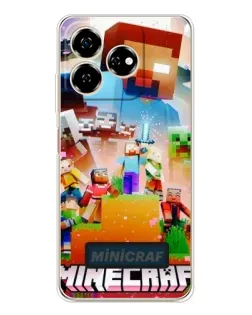 Чехол для ZTE Nubia V60 с картинкой «Minecraft герои игры» Чехол для ZTE Nubia V60 с картинкой «Minecraft герои игры»