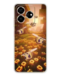 Чехол для ZTE Nubia V60 с картинкой «Поле подсолнухов» Чехол для ZTE Nubia V60 с картинкой «Поле подсолнухов»