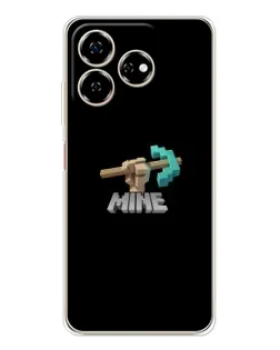 Чехол для ZTE Nubia V60 с картинкой «Алмазная кирка» Чехол для ZTE Nubia V60 с картинкой «Алмазная кирка»