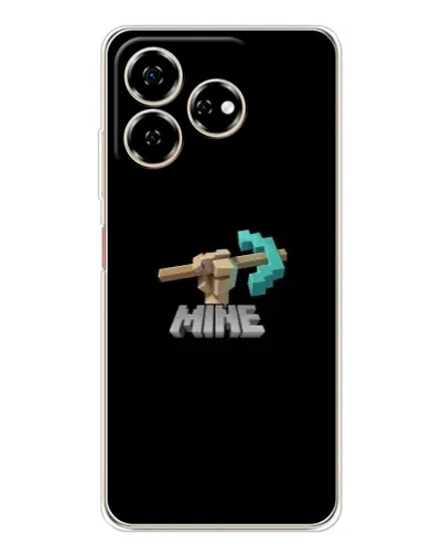 Чехол для ZTE Nubia V60 с картинкой «Алмазная кирка» Чехол для ZTE Nubia V60 с картинкой «Алмазная кирка»