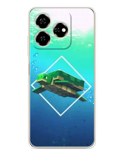 Чехол для ZTE Nubia V60 с картинкой «Черепаха Minecraft» Чехол для ZTE Nubia V60 с картинкой «Черепаха Minecraft»