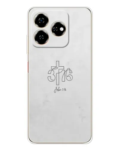Чехол для ZTE Nubia V60 с картинкой «Иоанна 3:16 Крест» Чехол для ZTE Nubia V60 с картинкой «Иоанна 3:16 Крест»