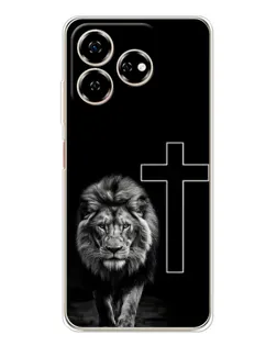 Чохол для ZTE Nubia V60 з картинкою «Лев та Хрест» Чохол для ZTE Nubia V60 з картинкою «Лев та Хрест»