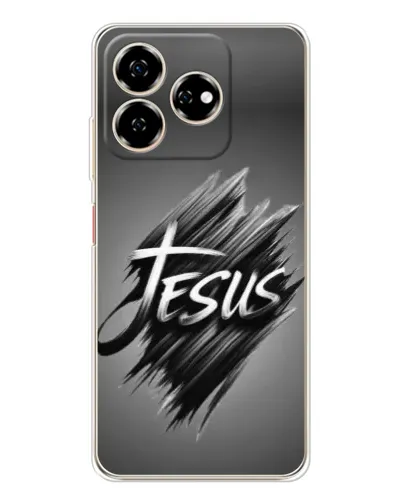 Чехол для ZTE Nubia V60 с картинкой «Надпись Jesus Graffiti» Чехол для ZTE Nubia V60 с картинкой «Надпись Jesus Graffiti»