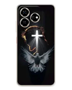 Чехол для ZTE Nubia V60 с картинкой «Голубь и Свет»