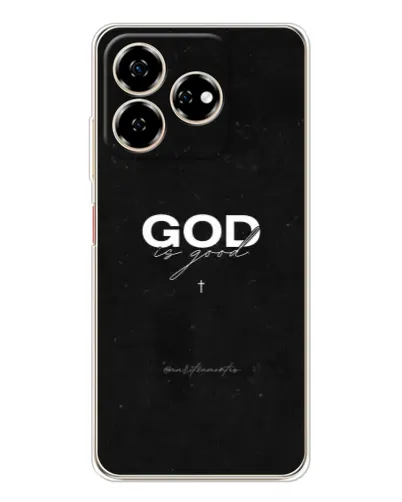 Чехол для ZTE Nubia V60 с картинкой «GOD — Бог над всем» Чехол для ZTE Nubia V60 с картинкой «GOD — Бог над всем»