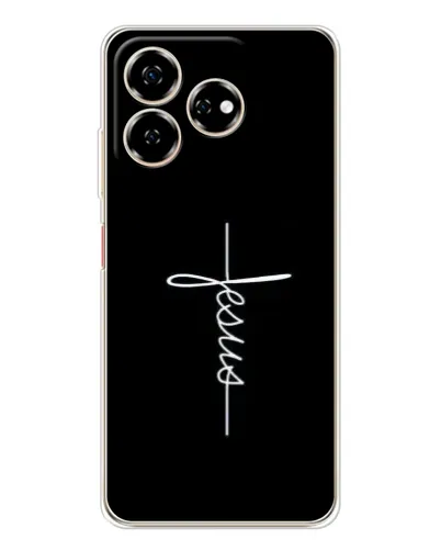 Чехол для ZTE Nubia V60 с картинкой «Тонкая линия веры» Чехол для ZTE Nubia V60 с картинкой «Тонкая линия веры»