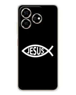 Чехол для ZTE Nubia V60 с картинкой «Классический Jesus»