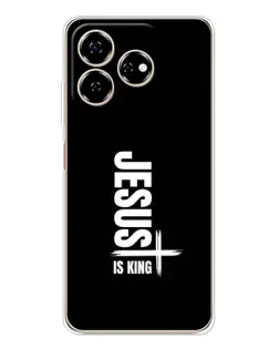 Чехол для ZTE Nubia V60 с картинкой «Вертикаль веры Jesus»