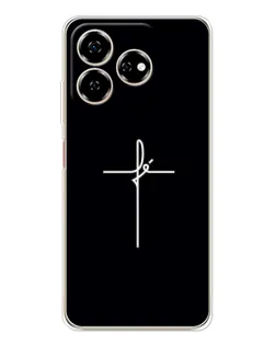 Чехол для ZTE Nubia V60 с картинкой «Тонкий крест» Чехол для ZTE Nubia V60 с картинкой «Тонкий крест»