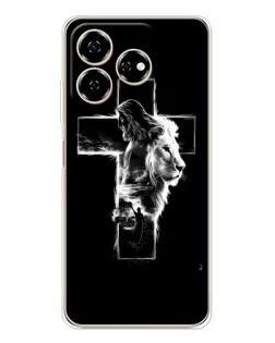 Чехол для ZTE Nubia V60 с картинкой «Сияющий крест Jesus» Чехол для ZTE Nubia V60 с картинкой «Сияющий крест Jesus»