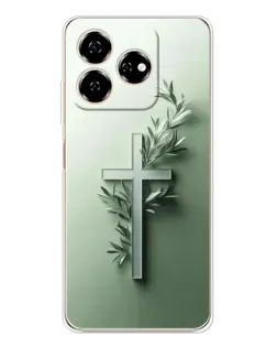 Чехол для ZTE Nubia V60 с картинкой «Оливковая ветвь» Чехол для ZTE Nubia V60 с картинкой «Оливковая ветвь»