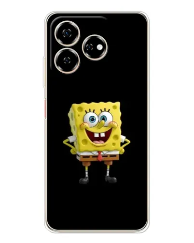 Чехол для ZTE Nubia V60 с картинкой «Классический Губка Боб» Чехол для ZTE Nubia V60 с картинкой «Классический Губка Боб»
