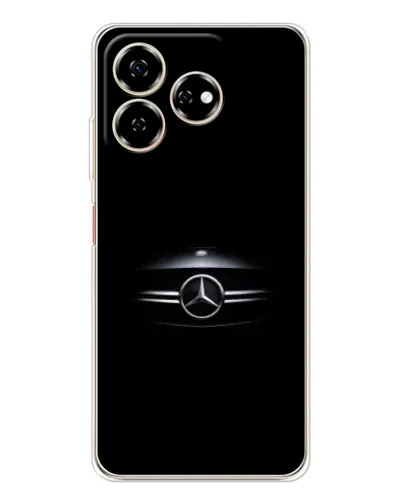 Чехол для ZTE Nubia V60 с картинкой «Mercedes — абстрактные линии»