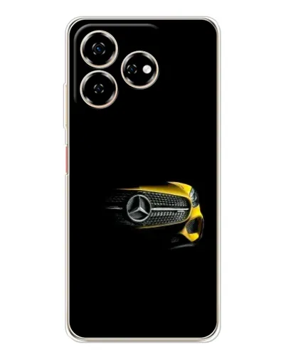 Чехол для ZTE Nubia V60 с картинкой «Mercedes — ретро стиль»