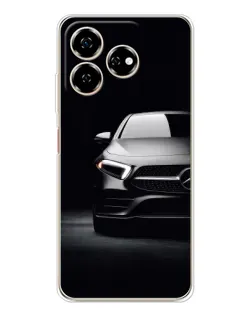 Чехол для ZTE Nubia V60 с картинкой «Свет фар Mercedes»