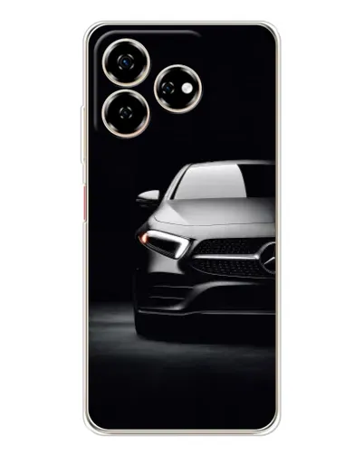 Чехол для ZTE Nubia V60 с картинкой «Свет фар Mercedes»