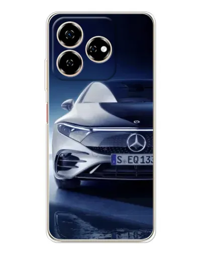 Чехол для ZTE Nubia V60 с картинкой «Mercedes EQ — будущее»