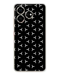 Чехол для ZTE Nubia V60 с картинкой «Mercedes паттерн звезд»