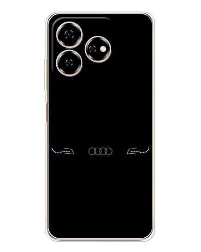Чехол для ZTE Nubia V60 с картинкой «Audi — световой подпись»