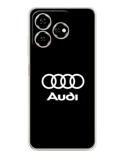 Чехол для ZTE Nubia V60 с картинкой «Классическое лого Audi»