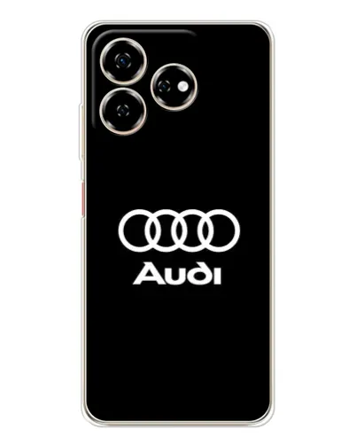 Чехол для ZTE Nubia V60 с картинкой «Классическое лого Audi»