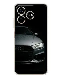 Чехол для ZTE Nubia V60 с картинкой «Audi — детализация кузова»
