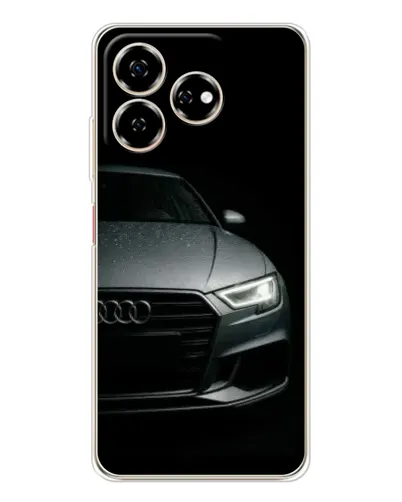 Чехол для ZTE Nubia V60 с картинкой «Audi — детализация кузова»