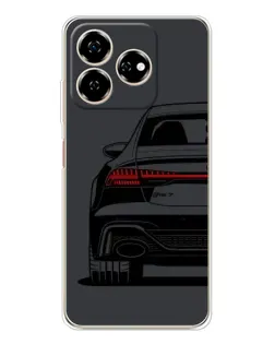 Чехол для ZTE Nubia V60 с картинкой «Задняя часть Audi — арт» Чехол для ZTE Nubia V60 с картинкой «Задняя часть Audi — арт»