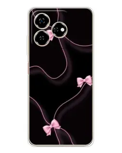 Чохол для ZTE Nubia V60 з картинкою «Рожеві стрічки»