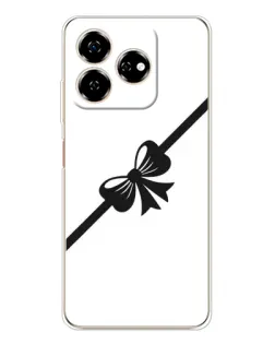 Чохол для ZTE Nubia V60 з картинкою «Діагональний бант»