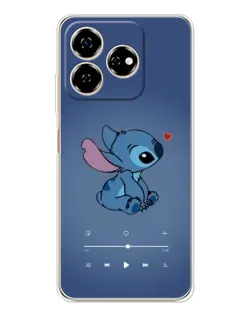 Чехол для ZTE Nubia V60 с картинкой «Музыкальный Stitch» Чехол для ZTE Nubia V60 с картинкой «Музыкальный Stitch»