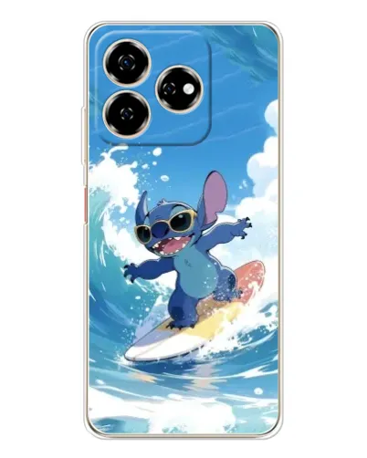 Чехол для ZTE Nubia V60 с картинкой «Стич на волне» Чехол для ZTE Nubia V60 с картинкой «Стич на волне»