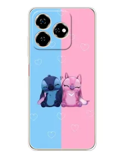 Чехол для ZTE Nubia V60 с картинкой «Stitch и Angel Love» Чехол для ZTE Nubia V60 с картинкой «Stitch и Angel Love»