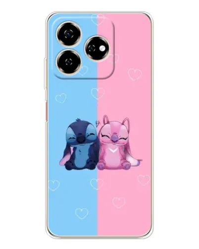 Чехол для ZTE Nubia V60 с картинкой «Stitch и Angel Love» Чехол для ZTE Nubia V60 с картинкой «Stitch и Angel Love»