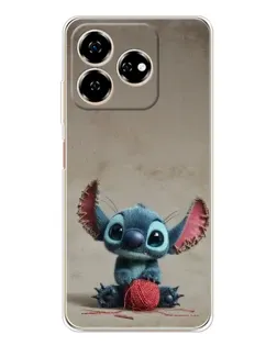 Чехол для ZTE Nubia V60 с картинкой «Стич на коричневом фоне» Чехол для ZTE Nubia V60 с картинкой «Стич на коричневом фоне»