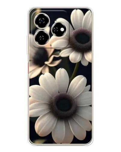 Чехол для ZTE Nubia V60 с картинкой «Белые маргаритки макро» Чехол для ZTE Nubia V60 с картинкой «Белые маргаритки макро»
