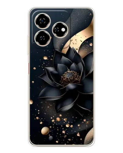 Чехол для ZTE Nubia V60 с картинкой «Черный лотос» Чехол для ZTE Nubia V60 с картинкой «Черный лотос»