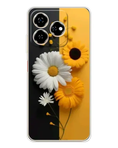 Чехол для ZTE Nubia V60 с картинкой «Подсолнух и ромашка» Чехол для ZTE Nubia V60 с картинкой «Подсолнух и ромашка»