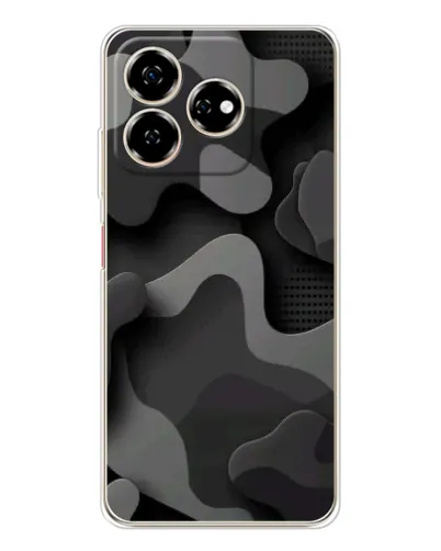 Чехол для ZTE Nubia V60 с картинкой «Темный абстрактный камуфляж» Чехол для ZTE Nubia V60 с картинкой «Темный абстрактный камуфляж»