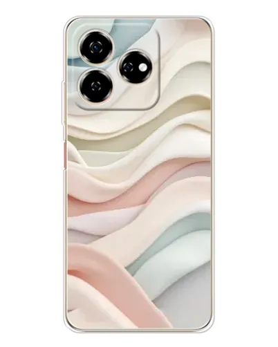 Чехол для ZTE Nubia V60 с картинкой «Пастельные нежные волны» Чехол для ZTE Nubia V60 с картинкой «Пастельные нежные волны»