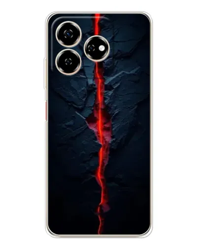 Чехол для ZTE Nubia V60 с картинкой «Kрасная лавовая трещина» Чехол для ZTE Nubia V60 с картинкой «Kрасная лавовая трещина»